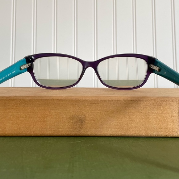 Vivid Eyewear #4027 Prescription Frames in Purple & Teal - Picture 5 of 9
